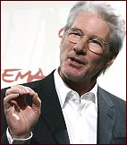 Richard Gere (pictured) today called for China to address its human rights record ahead of the 2008 Beijing Olympics.