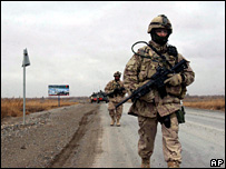 Canadian troops in Afghanistan