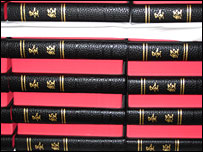 Stack of Chinese bibles