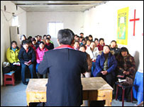 Zhang Minxuan's house church in the north of Beijing