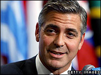 George Clooney at United Nations in 2006