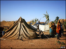 Darfur displacement camp